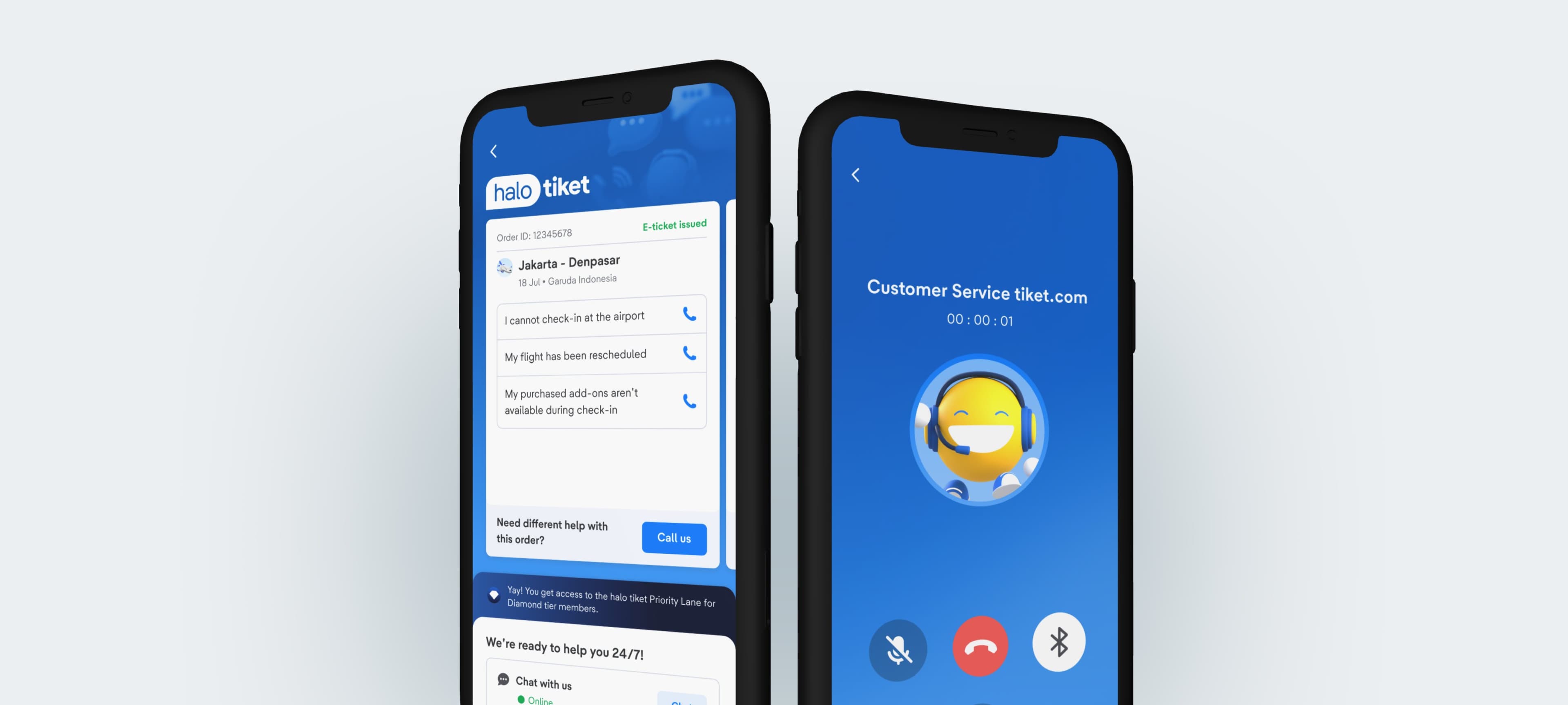 Redesigning Help Center into halo tiket Customer Support