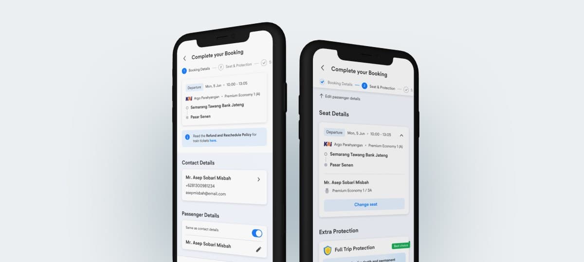 Improving Train’s Booking Form Experience